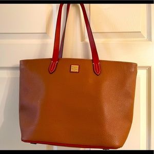 Dooney & Burke leather tote